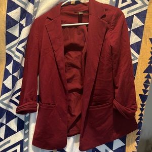 Red blazer